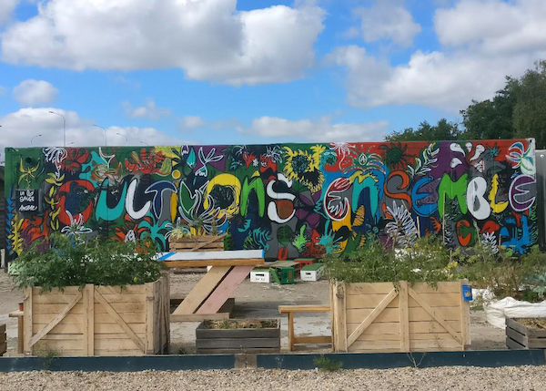 Jardin urbain- Paris à l'ouest-potager