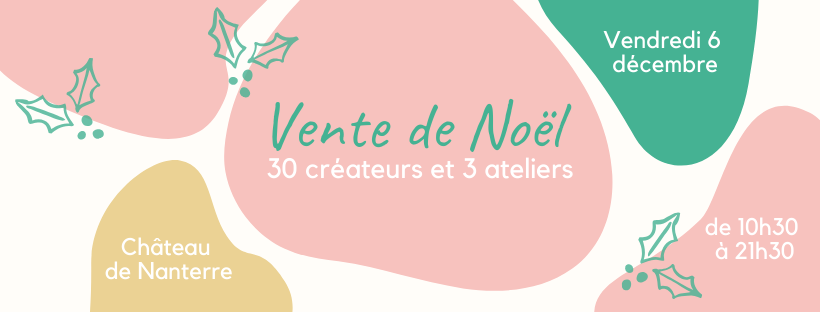 vente de createurs paris a l'ouest 6 decembre 2019