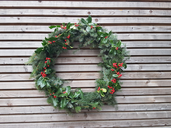 DIY Couronne de Noël