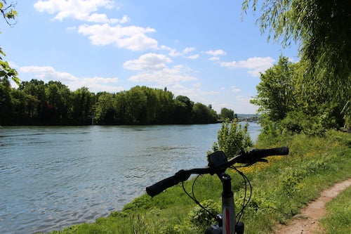 Randonnée en vélo sur les boucles de Seine