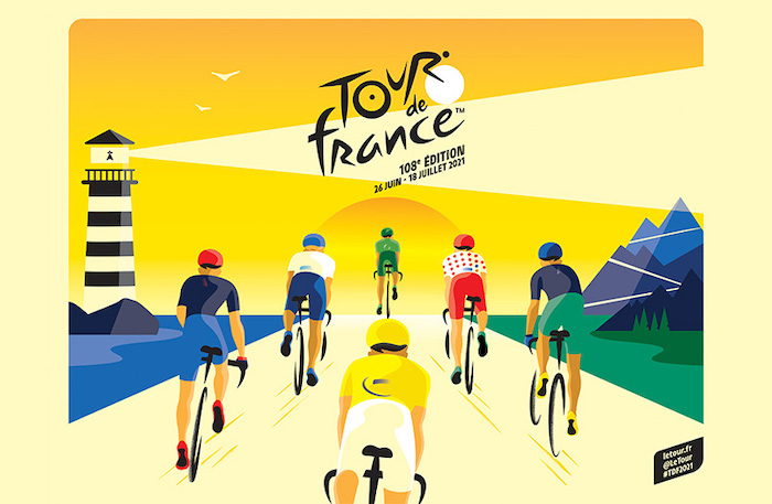 Affiche Tour de France 2021
