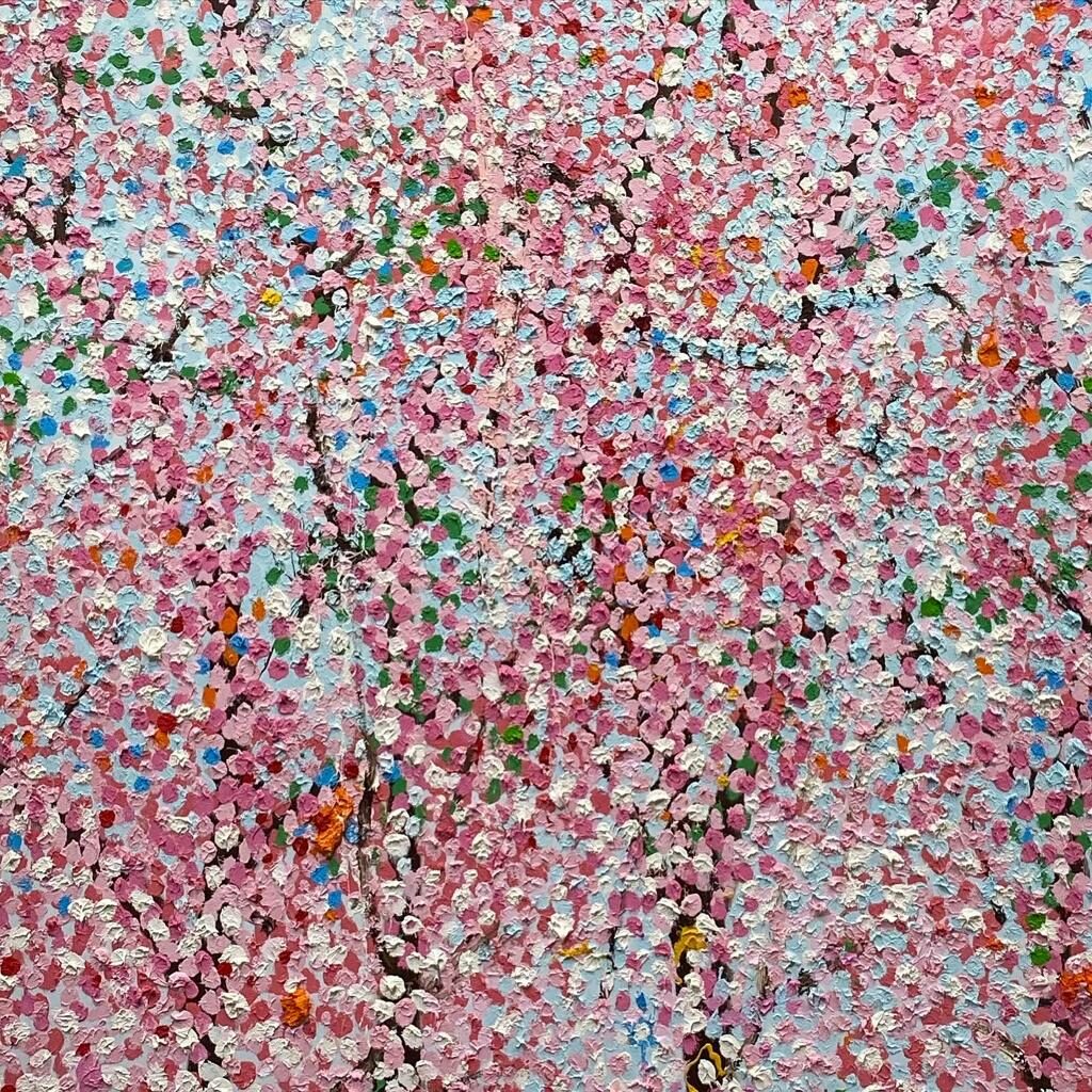 Cerisiers-en-fleurs-Damien-Hirst