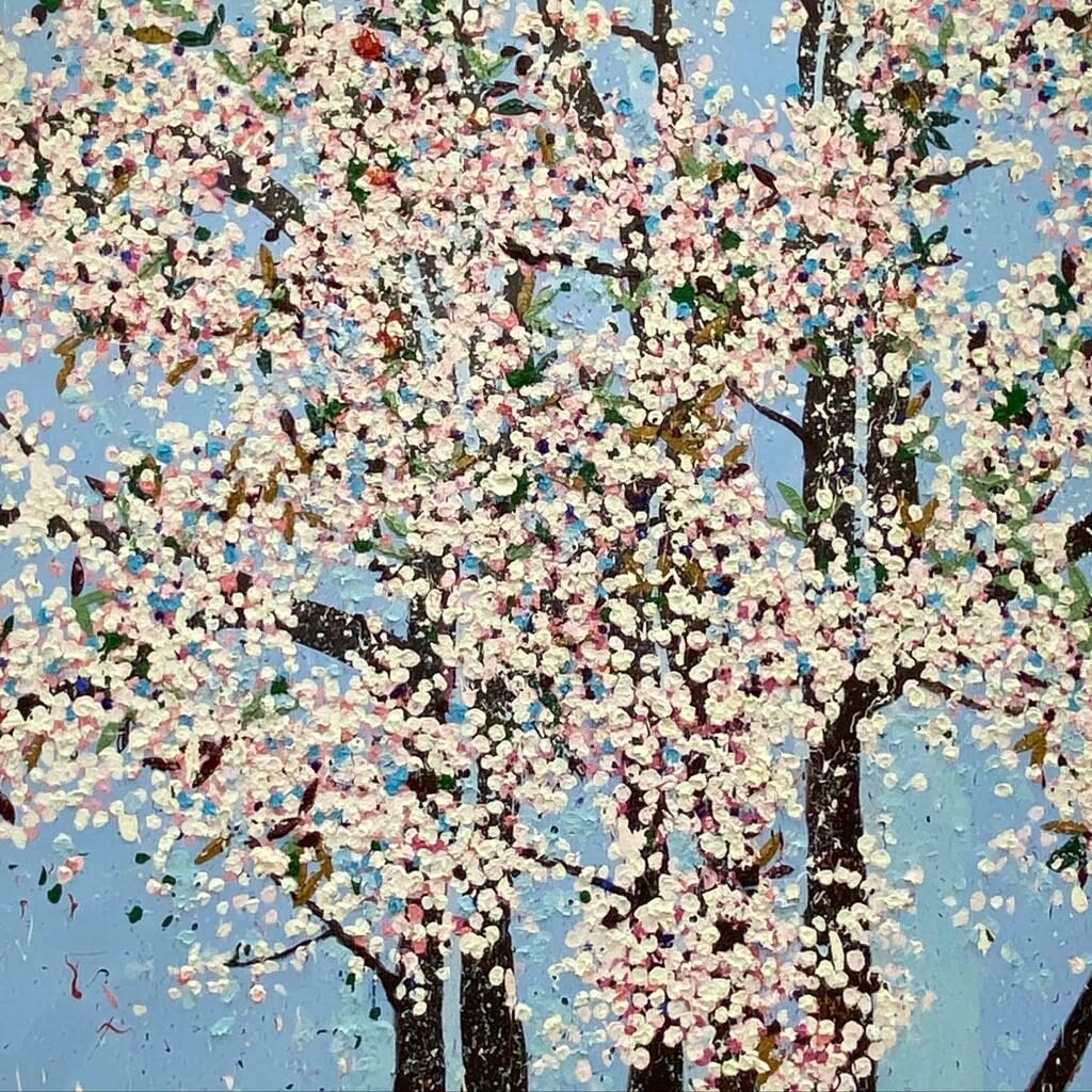Cerisiers-en-fleurs-Damien-Hirst