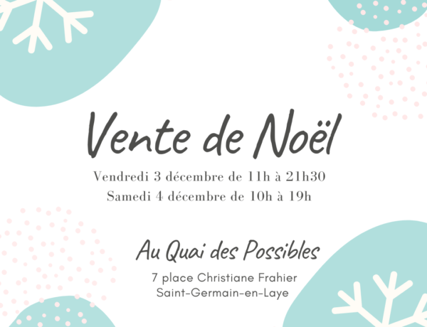 Vente de Noel 2021