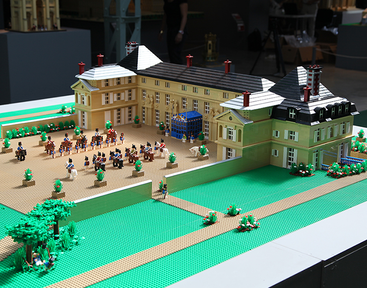 Expo la légende de l'Aigle l'histoire de Napoléon en brique Lego - Rueil-Malmaison- vacances de la Toussaint