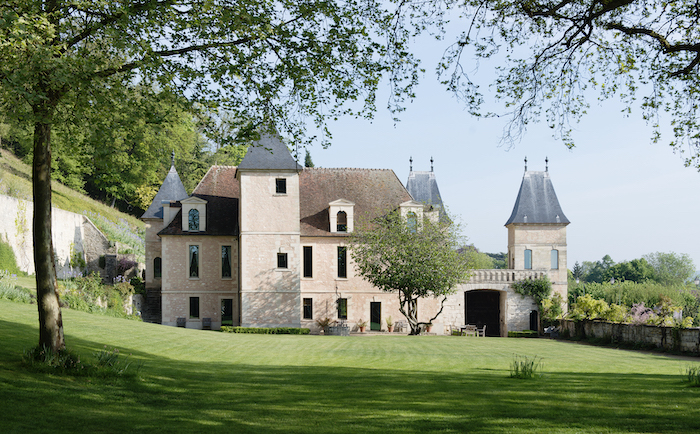 Château de Medan, vue du jardin