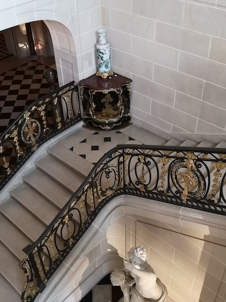 L'escalier principal du Musée construit en 1910