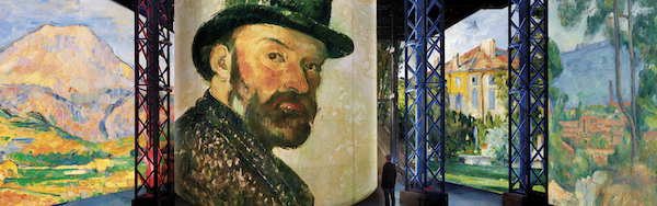 Atelier des Lumières Cézanne
