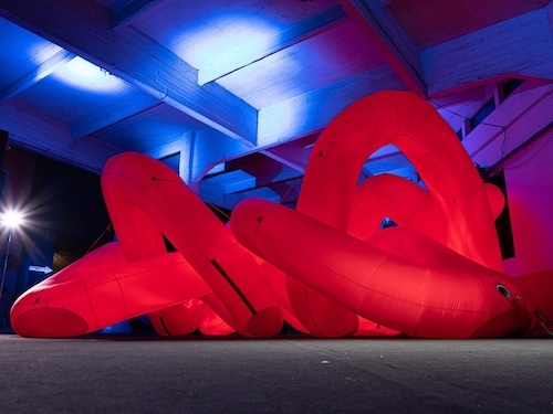 Pop Air - une expérience gonflable à la Villette