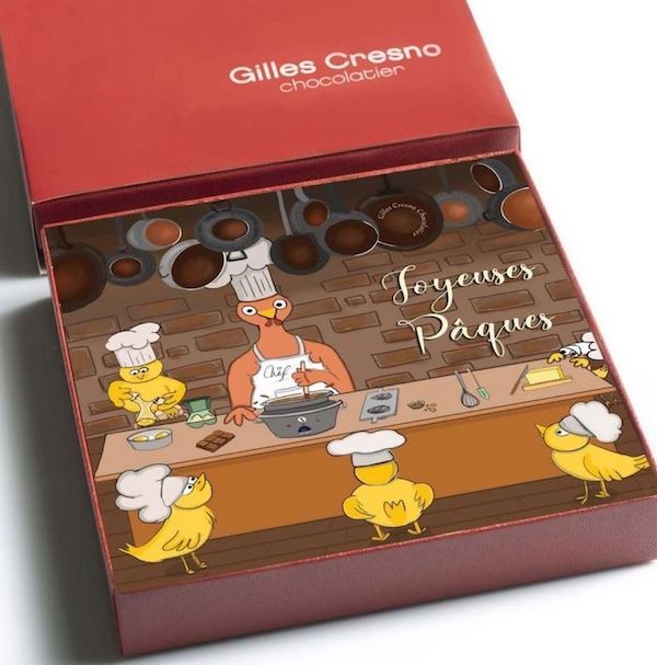 Gilles Cresno Gilles Cresno - Rueil-Malmaison
Boîte de chocolats-Acheter chocolat-Paques
