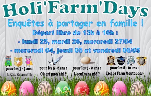 Holi'Farm'Days - Ferme de Grignon