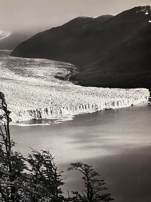 Aqua Mater Expo photo Sebastiao Salgado glacier Perrito Moreno