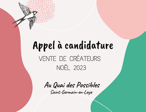 Appel a candidature Vente de createurs