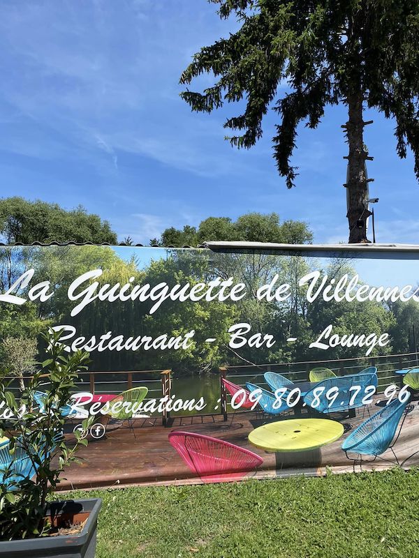 9 terrasses de l'ouest parisien en bord de Seine. La Guinguette de Villennes.