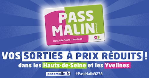 Pass Malin dans les Yvelines et Hauts de Seine