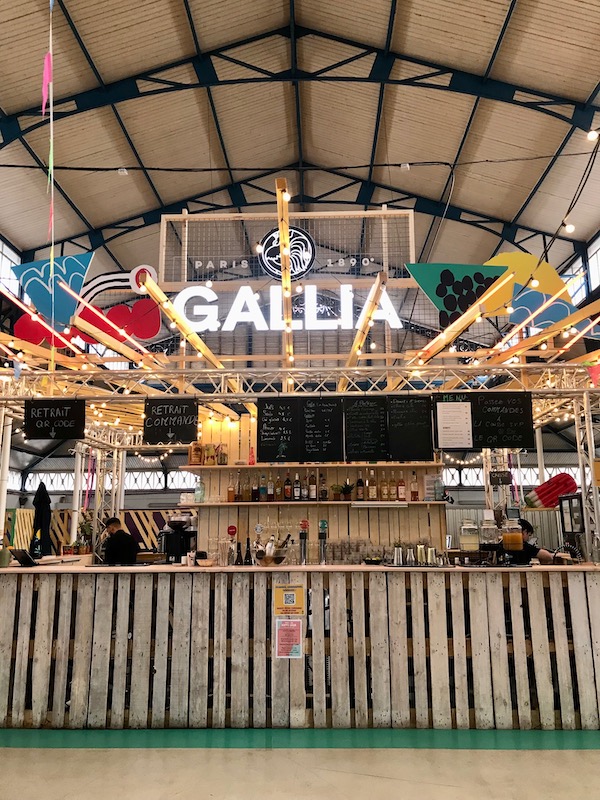 La Halle Flachat Asnières guinguette