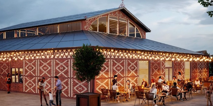 La Halle Flachat Asnières Extérieur