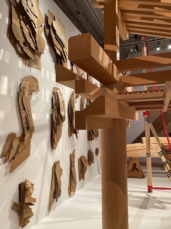 Expo : L'art des charpentiers japonais à la maison de la culture du Japon à Paris 