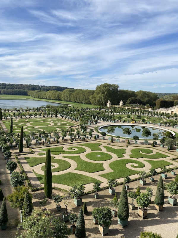 Orangerie. jardins du Château de Versailles. Une idée de balade pour les vacances.