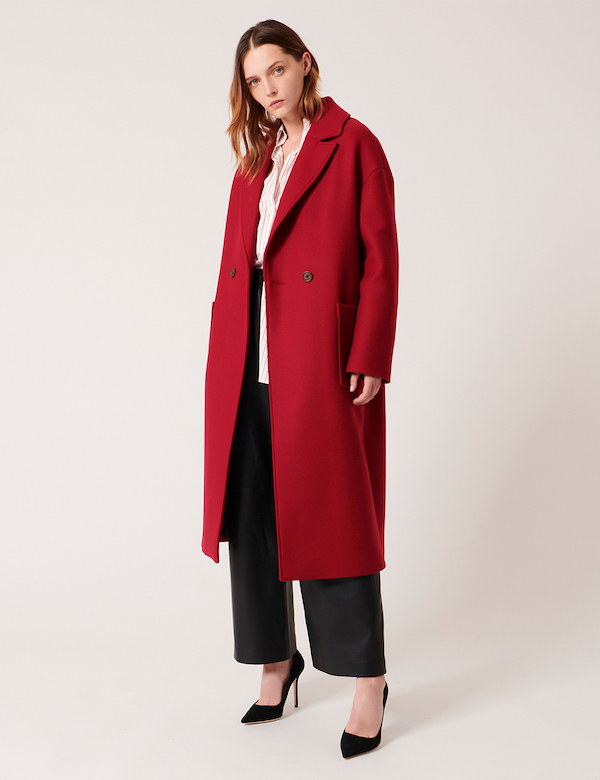 Dressing indispensable pour l'hiver manteau oversize