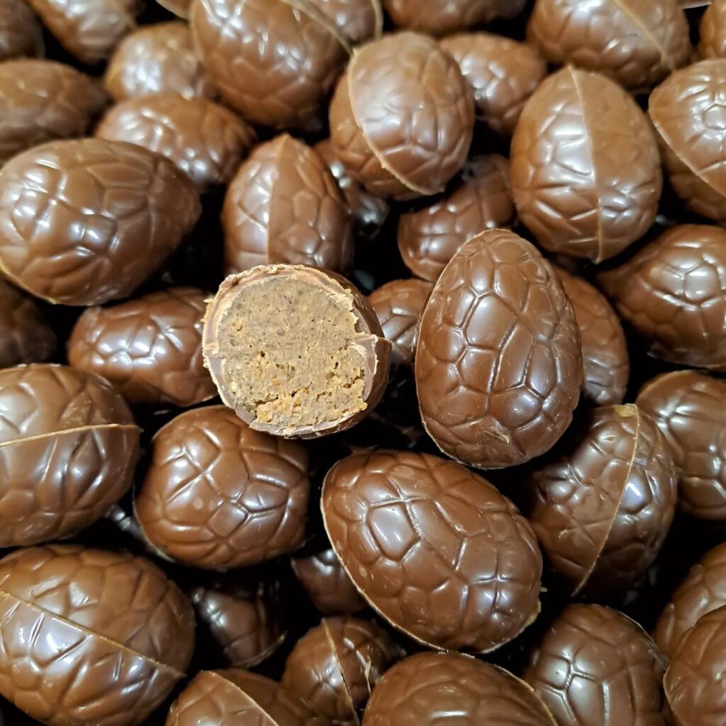 Chocolatiers locaux. Oeufs de Paques.
L'Atelier 114 à Poissy