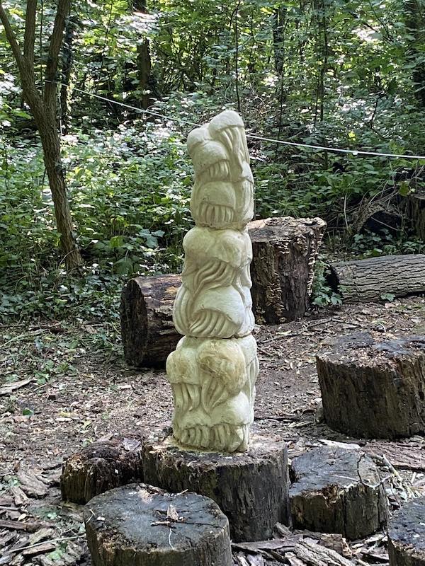 Nos sorties pour un été pétillant à l'ouest. Sculptures en lîle. Andrésy
