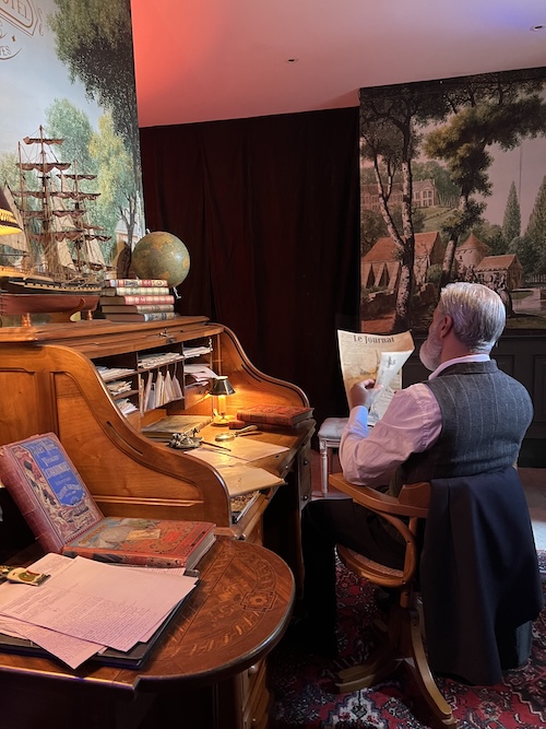 Spectacle immersif Jules Verne, un voyage extraordinaire à Paris 