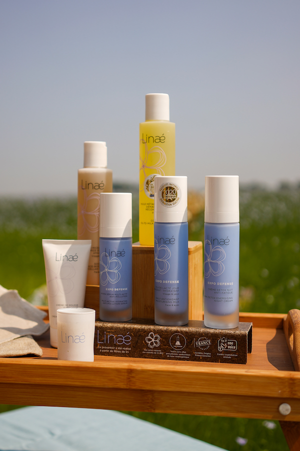 Linéa. Cosmétiques bio à base de lin. Yvelines
