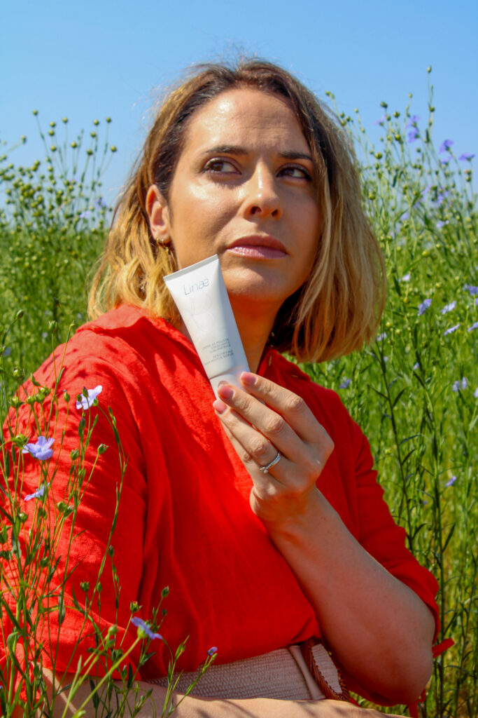 Linéa. Cosmétiques bio à base de lin. Yvelines