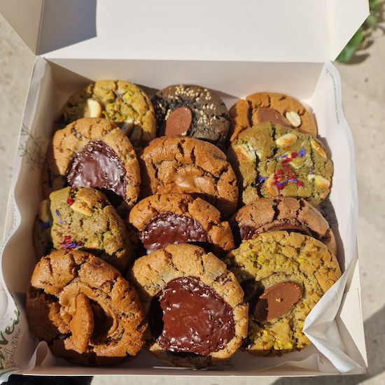 Vente de Noël de créateurs et d'artisans locaux 2025. Verveine Kitchen. Cookies