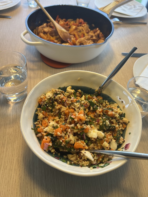 Batch cooking à domicile. Plats préparés