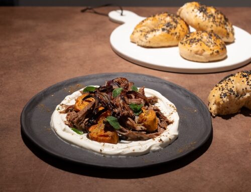 Gigot d’agneau confit au zaatar