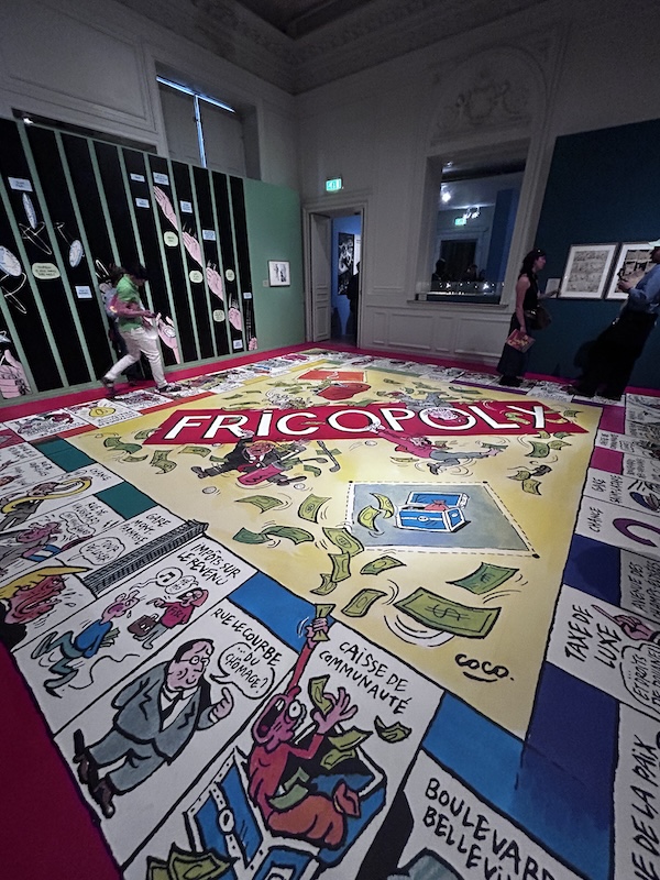 Cling ! La bande dessinée parle cash. Hotel de la Monnaie à Paris. Exposition parisienne pour les vacnces de printemps