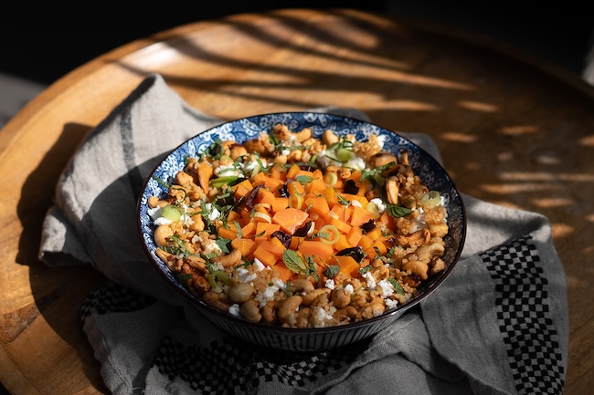 Salade-Boulgour-Carottes-Noixdecajou Salade de Boulgour aux Carottes et Noix de cajou