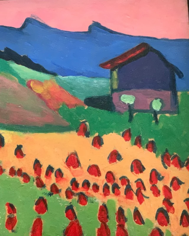 💥2 belles expos à voir au Musée d'Art Moderne 🧑‍🎨
👉 Gabrielle Münter ✨
Première rétrospective en France consacrée à cette artiste allemande (1877-1962), une des figures majeures de l’expressionnisme, cette exposition passionnante nous fait découvrir son œuvre à travers photographies, gravures, broderies, peintures,…présentée de façon chronologique.
Elle révèle son parcours singulier, élève puis compagne de Kandinsky pendant les années munichoises où elle participa notamment au groupe du Cavalier Bleu ( Blaue Reiter) en 1911 puis s’affirmant seule après sa rupture en poursuivant ses thèmes favoris (paysages, natures mortes, portraits). Un petit coup de coeur pour ses gravures 😍

👉 Matisse et Marguerite ✨
Matisse a peint sa fille Marguerite au fil des années et ces tableaux présentés dégagent une émotion profonde.
Cette très belle exposition intimiste nous permet de découvrir les liens multiples entre eux et la personnalité de Marguerite qui s’exprime au fil des 110 œuvres.

📍Musée d’Art moderne
11 Avenue du Président Wilson 75116 Paris
@museedartmodernedeparis 

 #expoparis #Gabriellemunter #ideedesortie #parisalouest #sortieenfamille #expoparisienne #mamparis #expoMunter #matisse