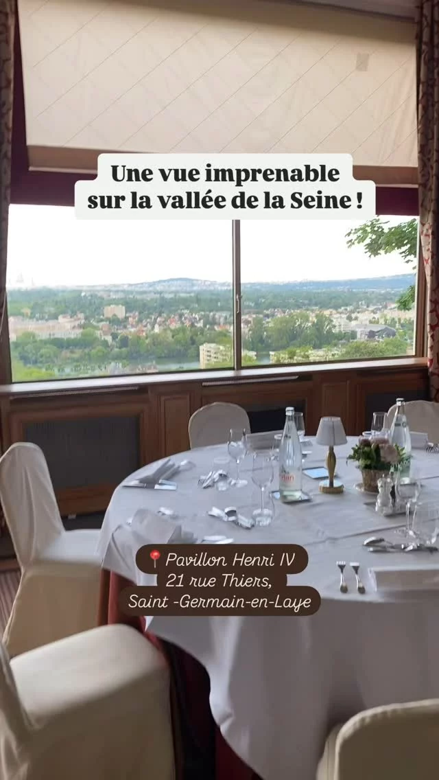 Le Pavillon Henri IV bénéficie sans aucun doute de la plus belle vue sur Paris et les boucles de Seine ! 

Le restaurant panoramique offre une vue imprenable, que l’on peut admirer depuis la salle de restaurant ou de la terrasse extérieure pour y prendre un verre ou y dîner aux beaux jours. 
L’ histoire du lieu fait également partie de son charme : c’est entre ses murs que Louis XIV est né, qu’Alexandre Dumas a écrit Les 3 Mousquetaires et le Comte de Monte-Cristo et que Offenbach a composé quelques partitions de ses opérettes célèbres !
Mais c’est aussi ici que le chef Collinet inventa en 1837 les célèbres pommes soufflées et la sauce béarnaise, deux classiques de la cuisine française.
Aujourd’hui le chef Eric Lurthy propose une cuisine française classique et de saison, mettant en valeur des produits frais et locaux à un prix abordable.

Merci à la CCI Versailles de nous avoir invitées dans le cadre de son voyage Eductour !

📍 Le Pavillon Henri IV 21 rue Thiers, 78100 Saint-Germain-en-Laye

@pavillonhenri4 @chef_eric_lurthy  @cci_yvelines @seinesaintgermain @villesaintgermainenlaye 

#parisalouest #destinationyvelines #seinesaintgermain #cciversaillesyvelines #saintgermainenlaye #goodyvelines #restaurantyvelines